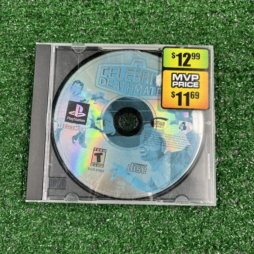 MTV Celebrity Deathmatch PlayStation 1 PS1 Disc Only‎ Tested